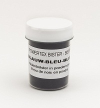 poudre bister bleu